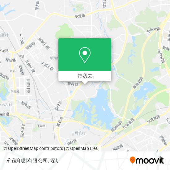 垄茂印刷有限公司地图