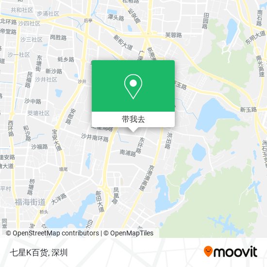 七星K百货地图