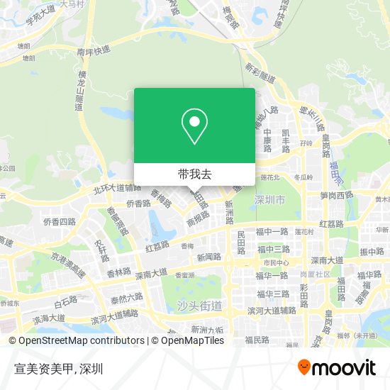 宣美资美甲地图