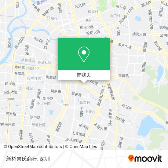 新桥曾氏商行地图