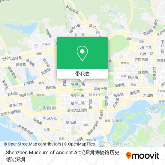 Shenzhen Museum of Ancient Art (深圳博物馆历史馆)地图