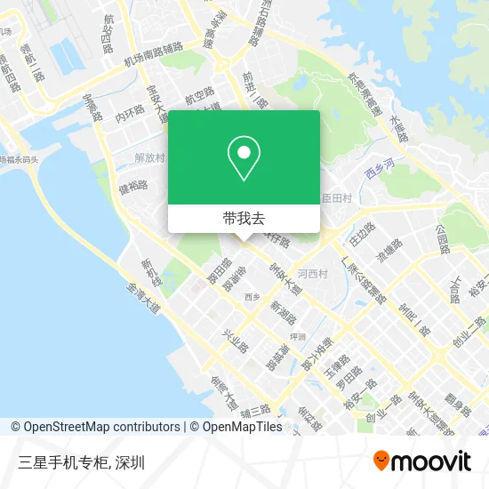 三星手机专柜地图