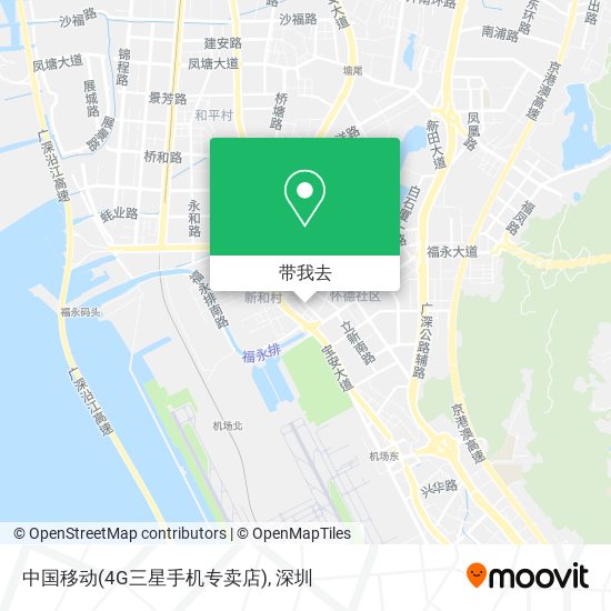 中国移动(4G三星手机专卖店)地图