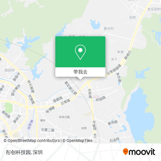 彤创科技园地图