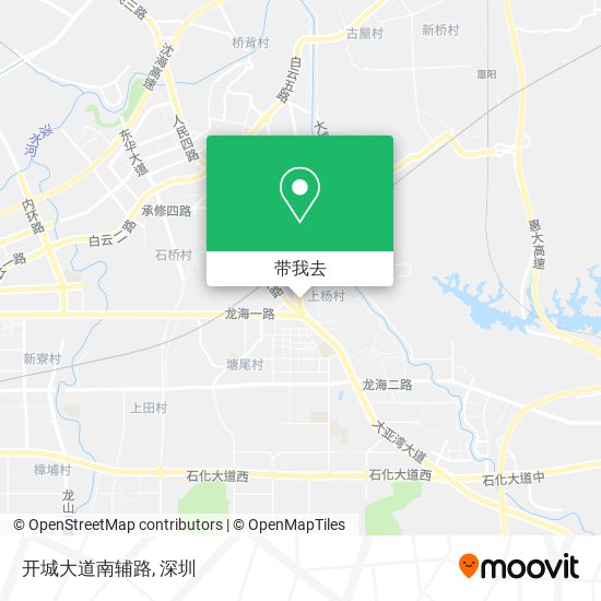 开城大道南辅路地图