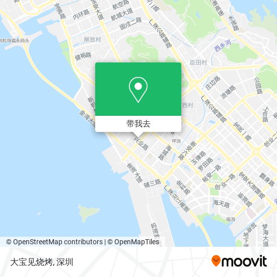大宝见烧烤地图