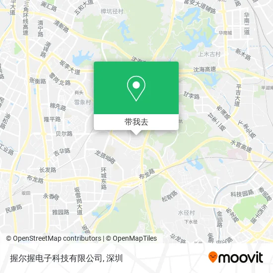 握尔握电子科技有限公司地图
