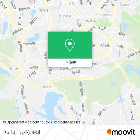 街电(一起茶)地图
