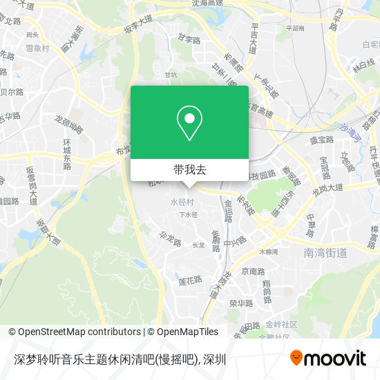 深梦聆听音乐主题休闲清吧(慢摇吧)地图