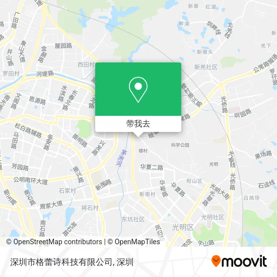 深圳市格蕾诗科技有限公司地图