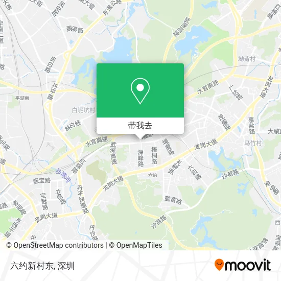 六约新村东地图