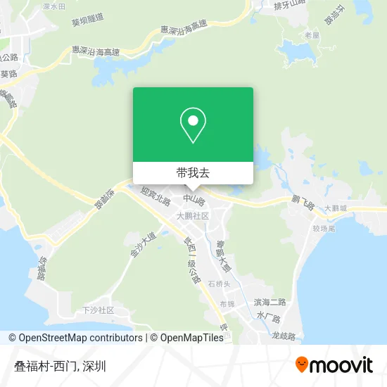 叠福村-西门地图