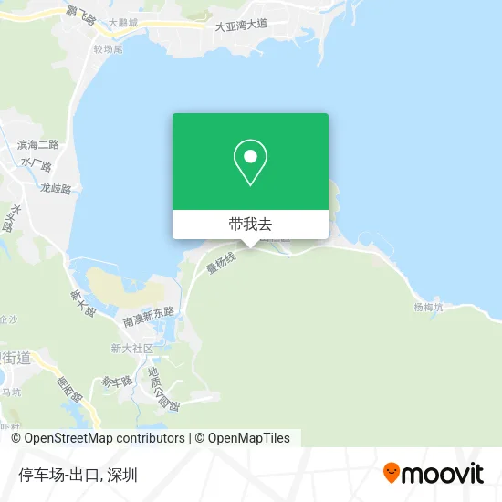 停车场-出口地图