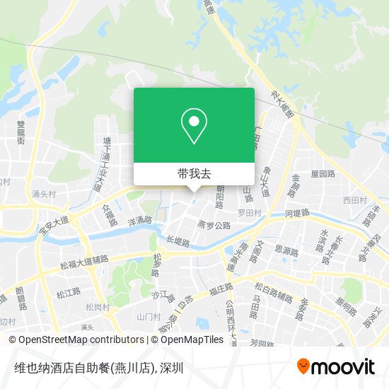 维也纳酒店自助餐(燕川店)地图
