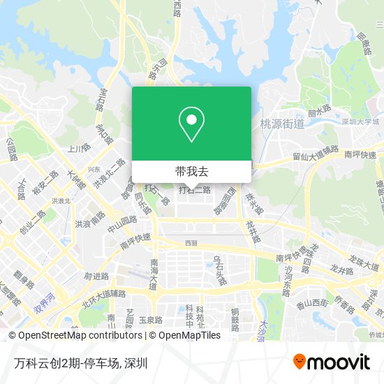 万科云创2期-停车场地图