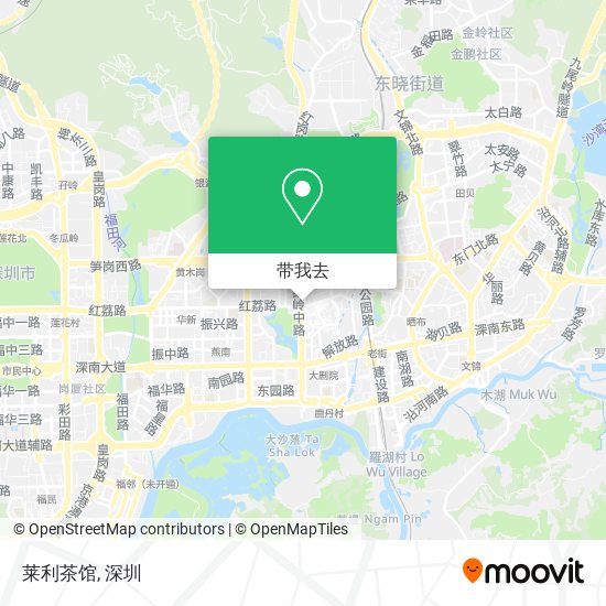 莱利茶馆地图