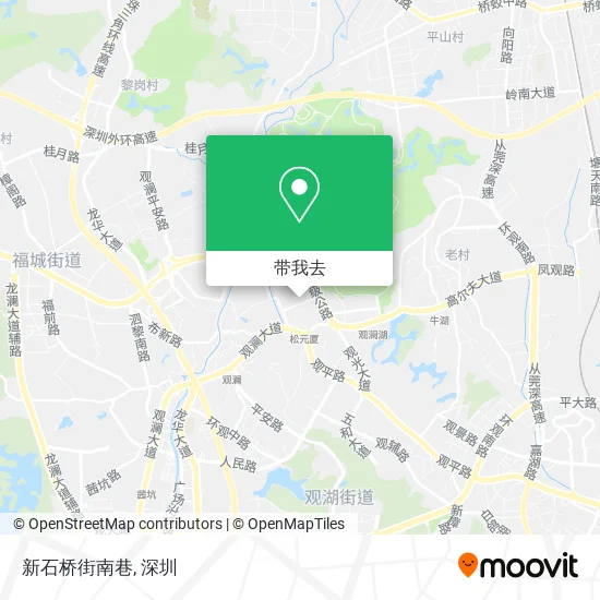 新石桥街南巷地图