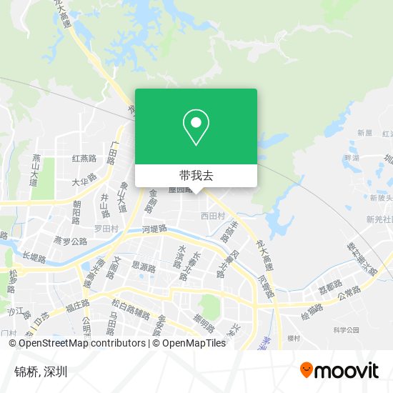锦桥地图