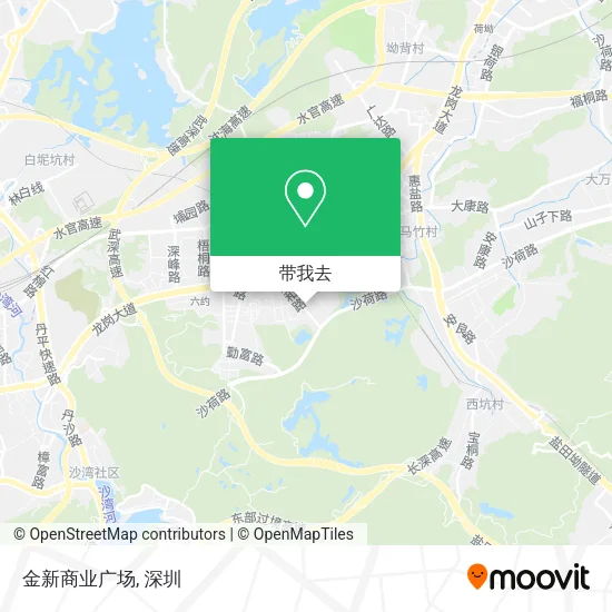 金新商业广场地图
