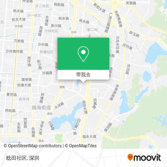 稔田社区地图