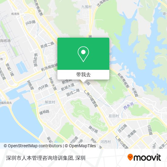 深圳市人本管理咨询培训集团地图