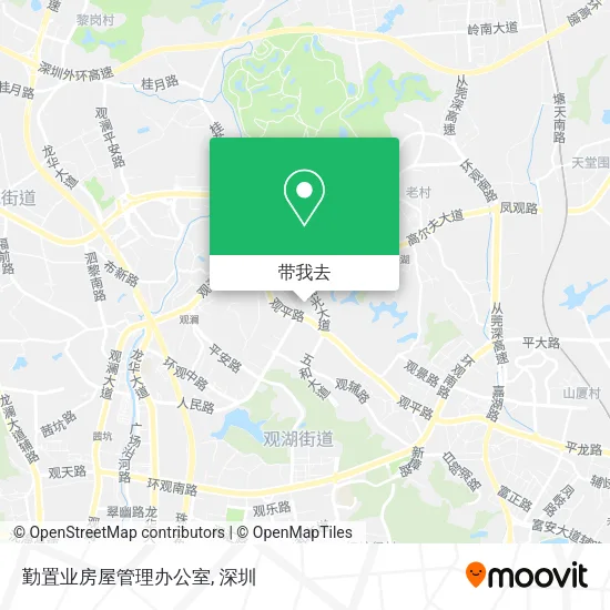 勤置业房屋管理办公室地图