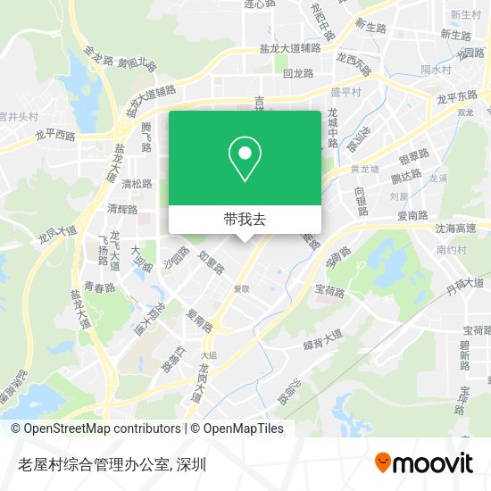 老屋村综合管理办公室地图