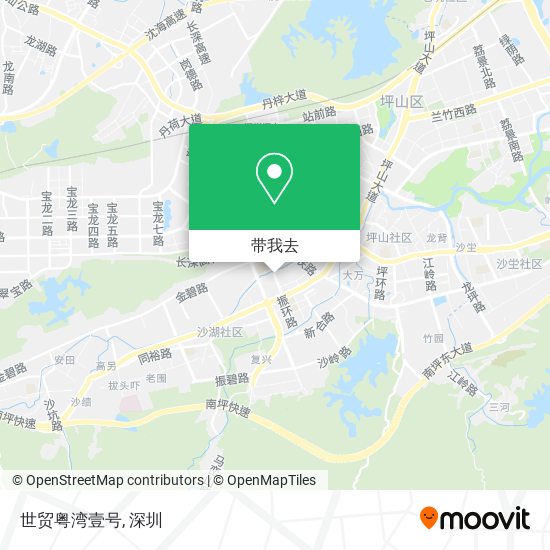 世贸粤湾壹号地图