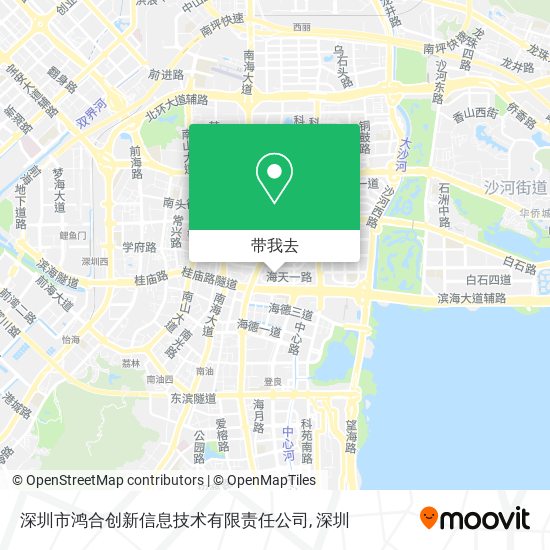 深圳市鸿合创新信息技术有限责任公司地图