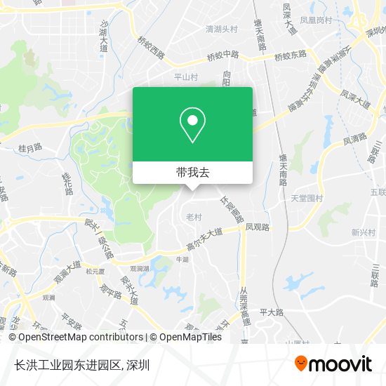 长洪工业园东进园区地图