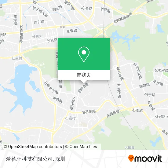 爱德旺科技有限公司地图