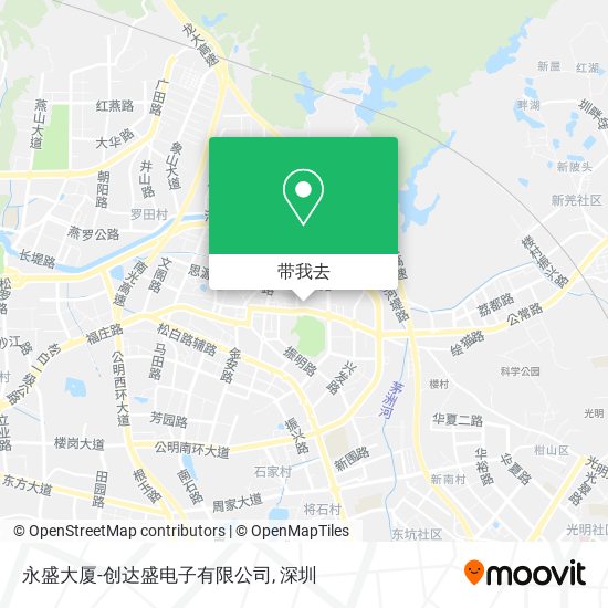 永盛大厦-创达盛电子有限公司地图
