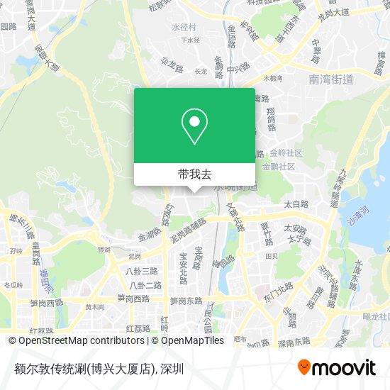 额尔敦传统涮(博兴大厦店)地图
