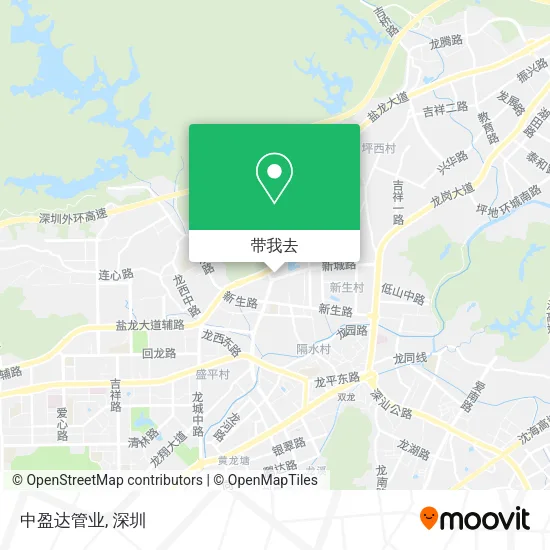 中盈达管业地图