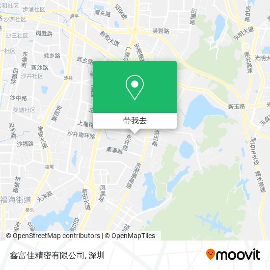 鑫富佳精密有限公司地图