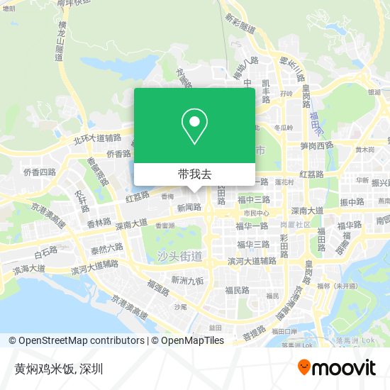 黄焖鸡米饭地图