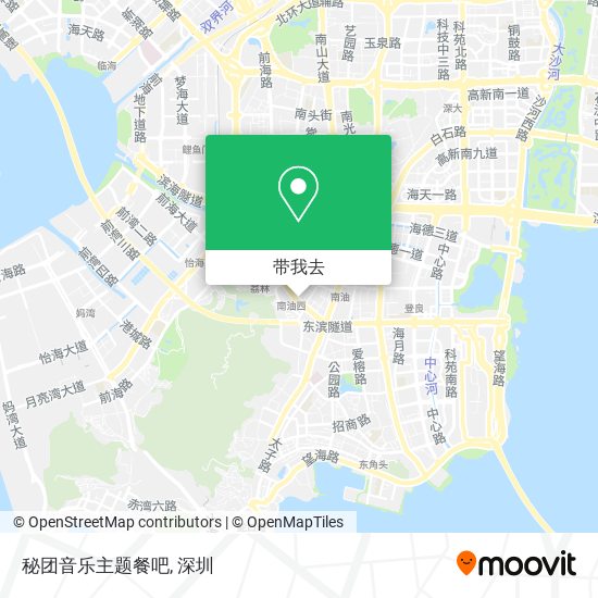 秘团音乐主题餐吧地图