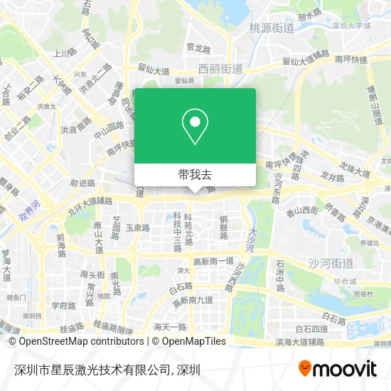 深圳市星辰激光技术有限公司地图