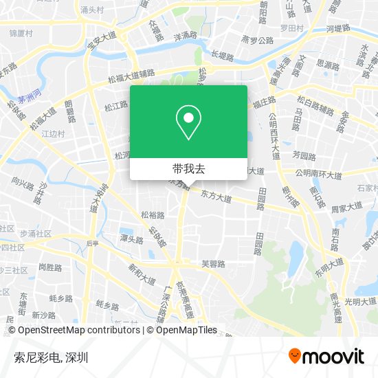 索尼彩电地图
