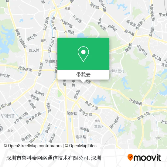 深圳市鲁科泰网络通信技术有限公司地图