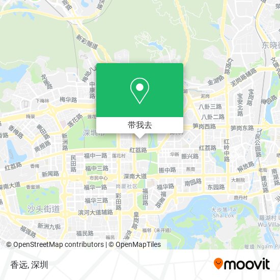 香远地图