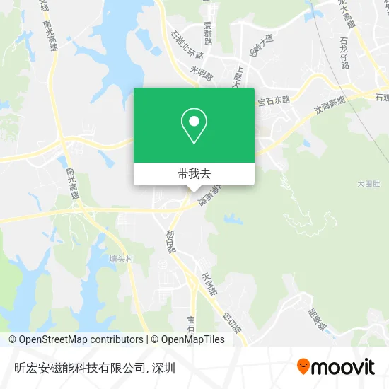 昕宏安磁能科技有限公司地图