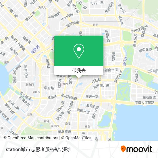 station城市志愿者服务站地图