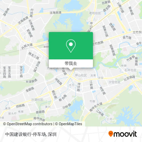 中国建设银行-停车场地图