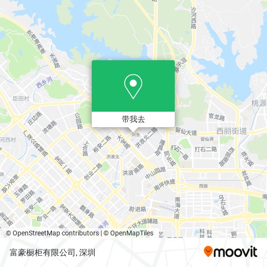 富豪橱柜有限公司地图