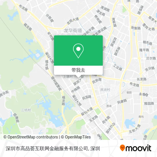 深圳市高品荟互联网金融服务有限公司地图