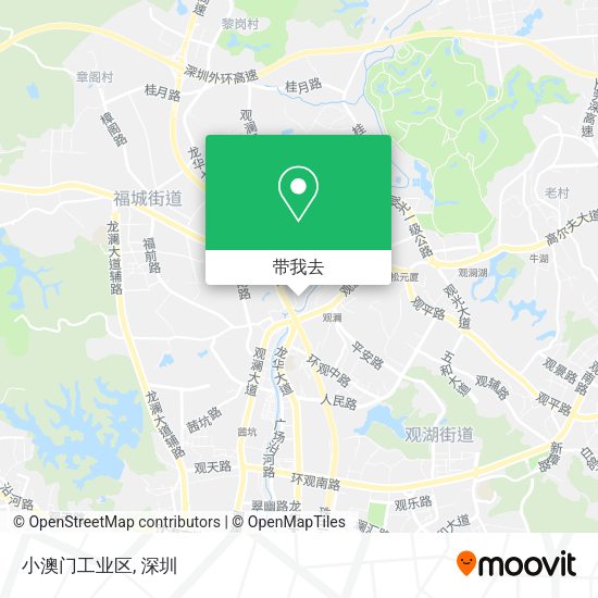 小澳门工业区地图
