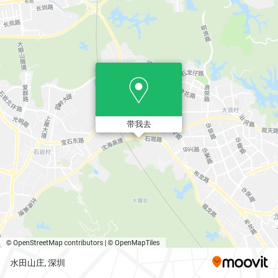 水田山庄地图
