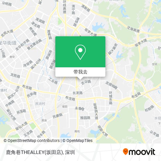 鹿角巷THEALLEY(坂田店)地图
