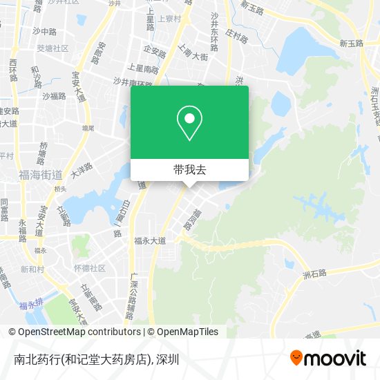 南北药行(和记堂大药房店)地图